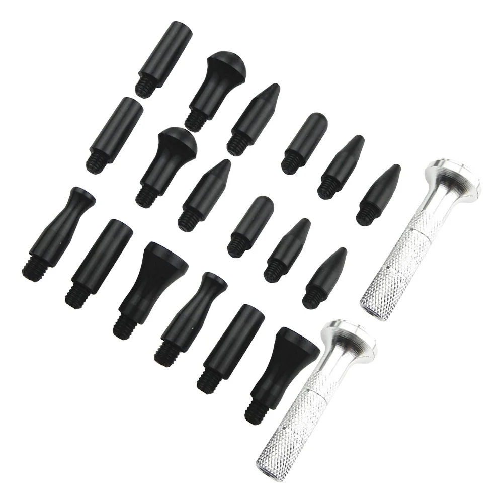 

2Set Advanced Kit Silver Color Easy to Use Glue Bridge Puller Included Non-Damage Body Repair Tools for Daily