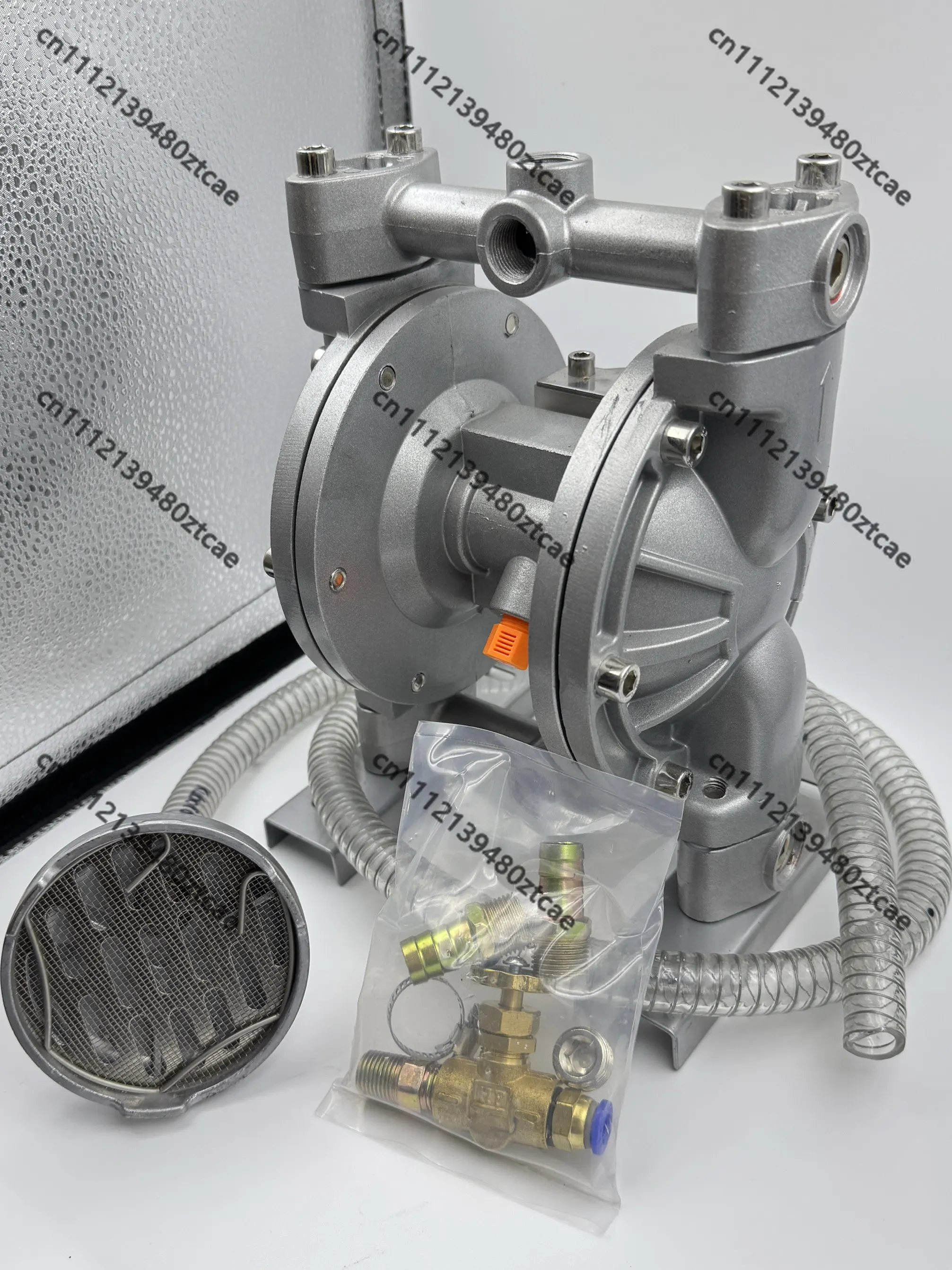 Industrial Air Operated Diaphragm Pump Explosion Proof Acid Alkali Resistant Aluminum Alloy Paint Ink Glue Pump