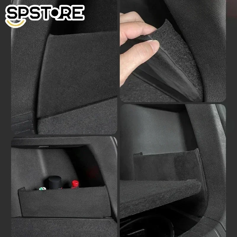 For BYD Seal U Sealion 6 Song Plus DMi/EV 2020-2025 Car Trunk Baffle Side Storage Box Organizer Sorting Box Baffle Accessories 