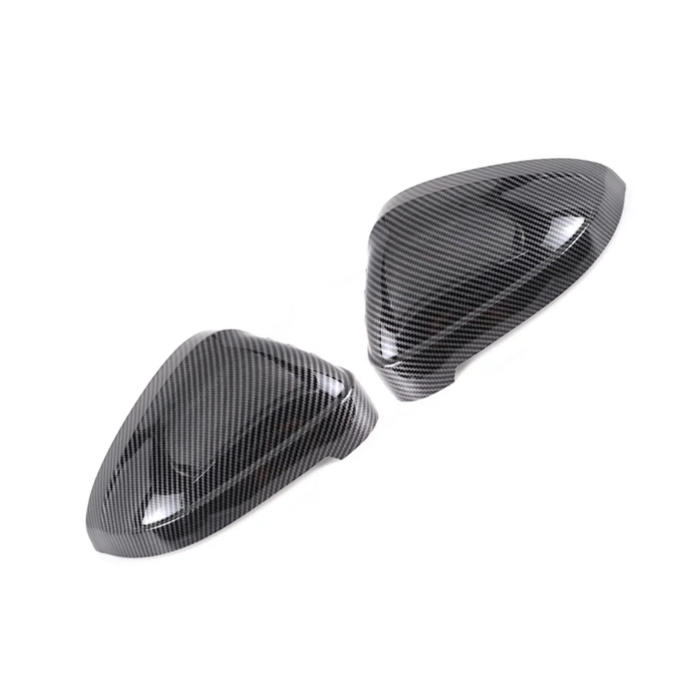 اكسسوارات السيارات الرؤية الخلفية غطاء مرآة الباب لأودي A4 Allroad Quattro B9 2017 2018 2019 2020 2021 2022 ABS البلاستيك سيارة التصميم #6