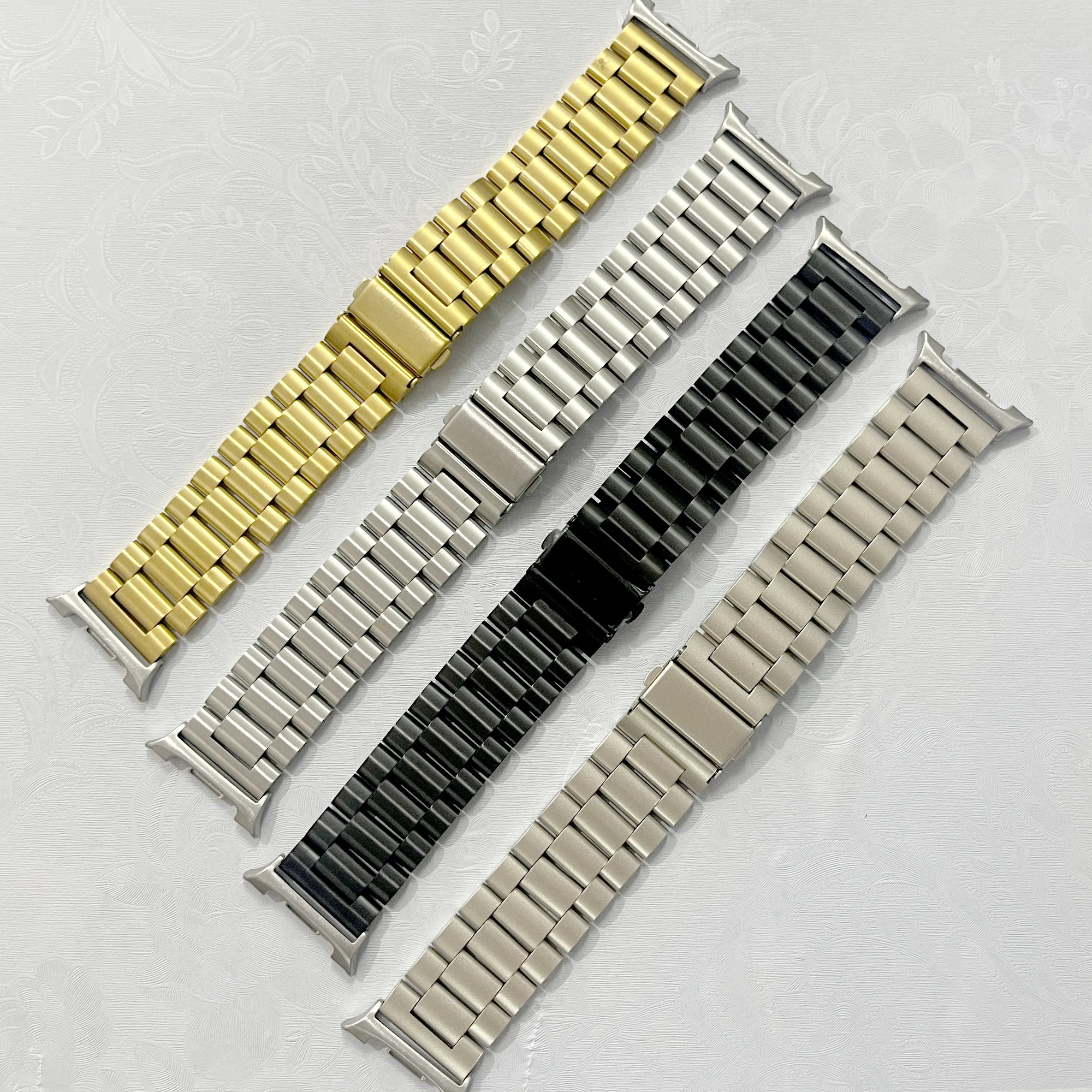 Edelstahlarmband für Samsung Galaxy Watch 8 Classic 46 mm, Metallarmband, Armband Correa für Samsung Watch 8 40 mm 44 mm