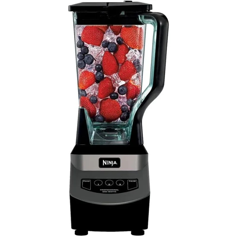 

Ninja NJ601AMZ Professional Blender with 1000-Watt Motor & 72 oz Dishwasher-Safe Total Crushing Pitcher for Smoothies, Shakes