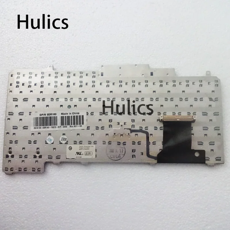 Hulics Used Keyboard For Dell Latitude D620 D630 D631 D820 M65 D830 PP18L CN-0DR160