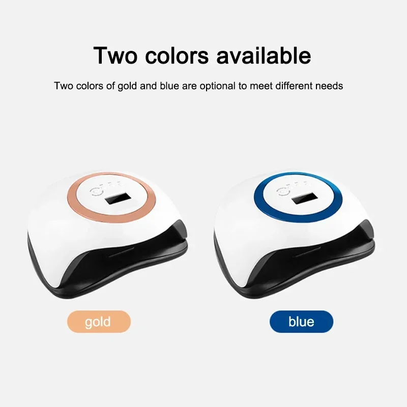 New V1 Nail Light 168W UV Nail Art Light Therapy Machine LED Nail Polish Glue Baking Lamp