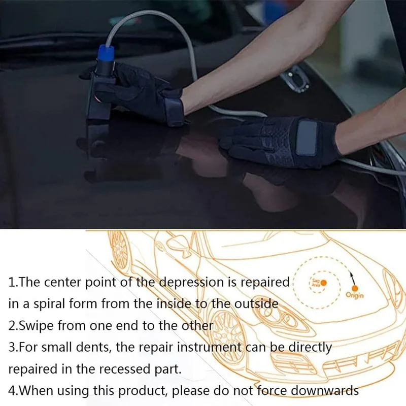 PDR-1000 Car Paintless Dent Repair Machine Auto Body Dent Repairing Device Time/Power Adjustable Portable Car Dents Remover Tool