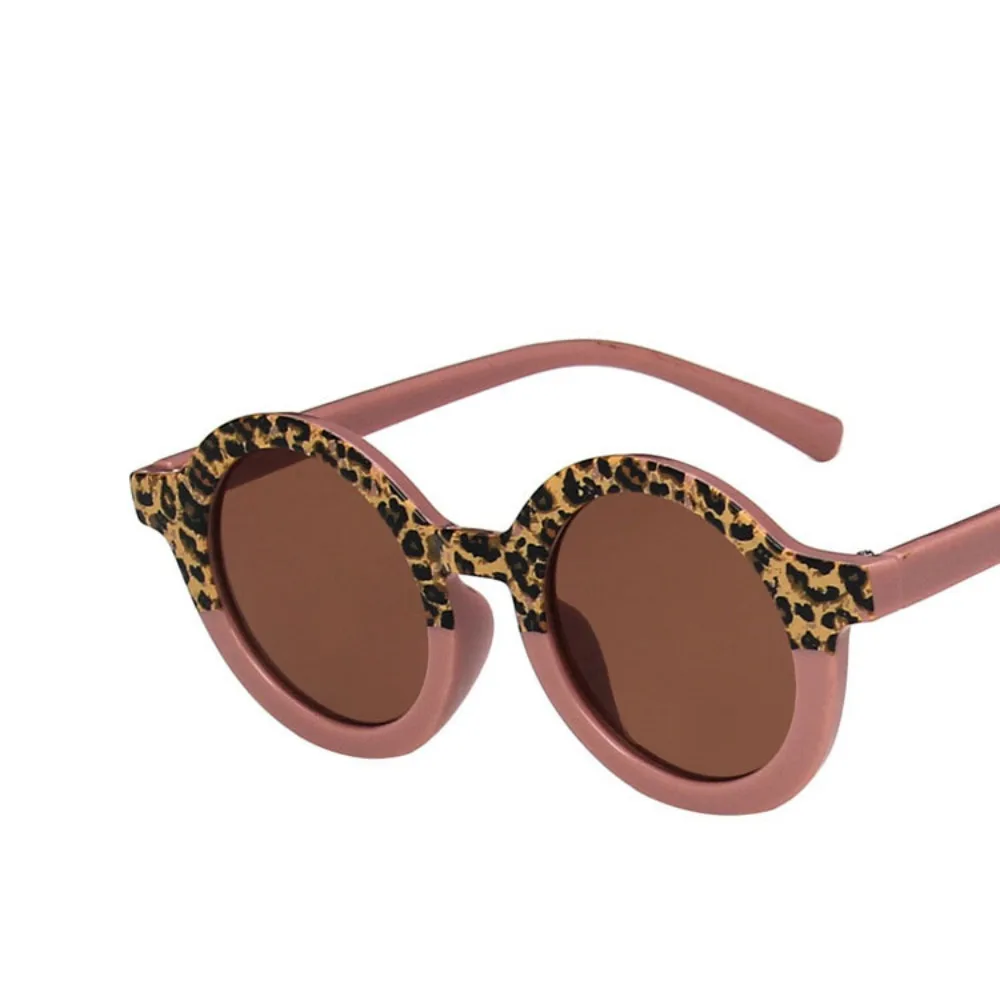 

Korean Edition Children's Sunglasses Personalized 6 Colors Girls' Round Frame Sunglasses Outdoor Baby Sunscreen Sunglasses