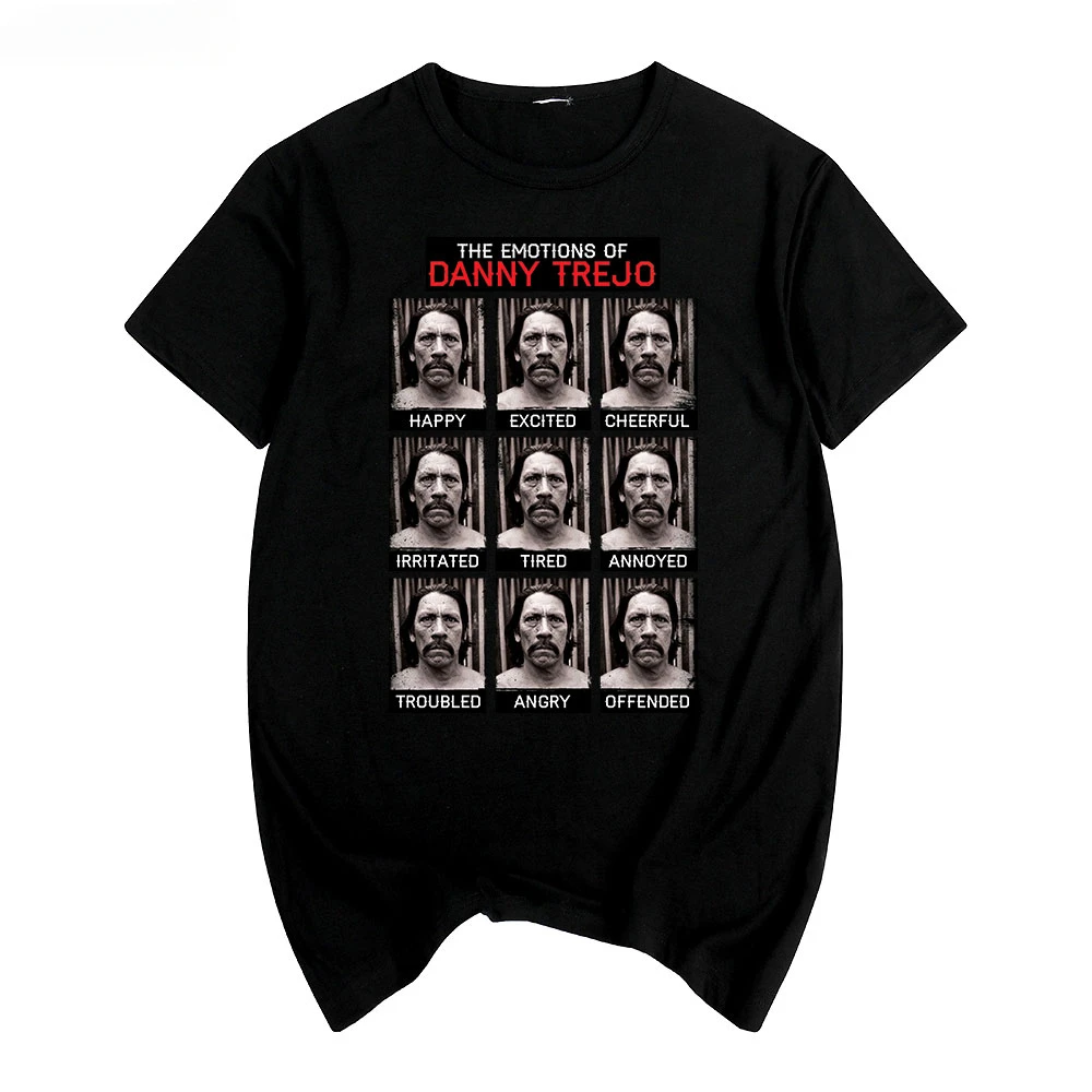 Camiseta de algodón para hombre y mujer, camisa unisex de la película Danny Trejo Machete, nueva moda