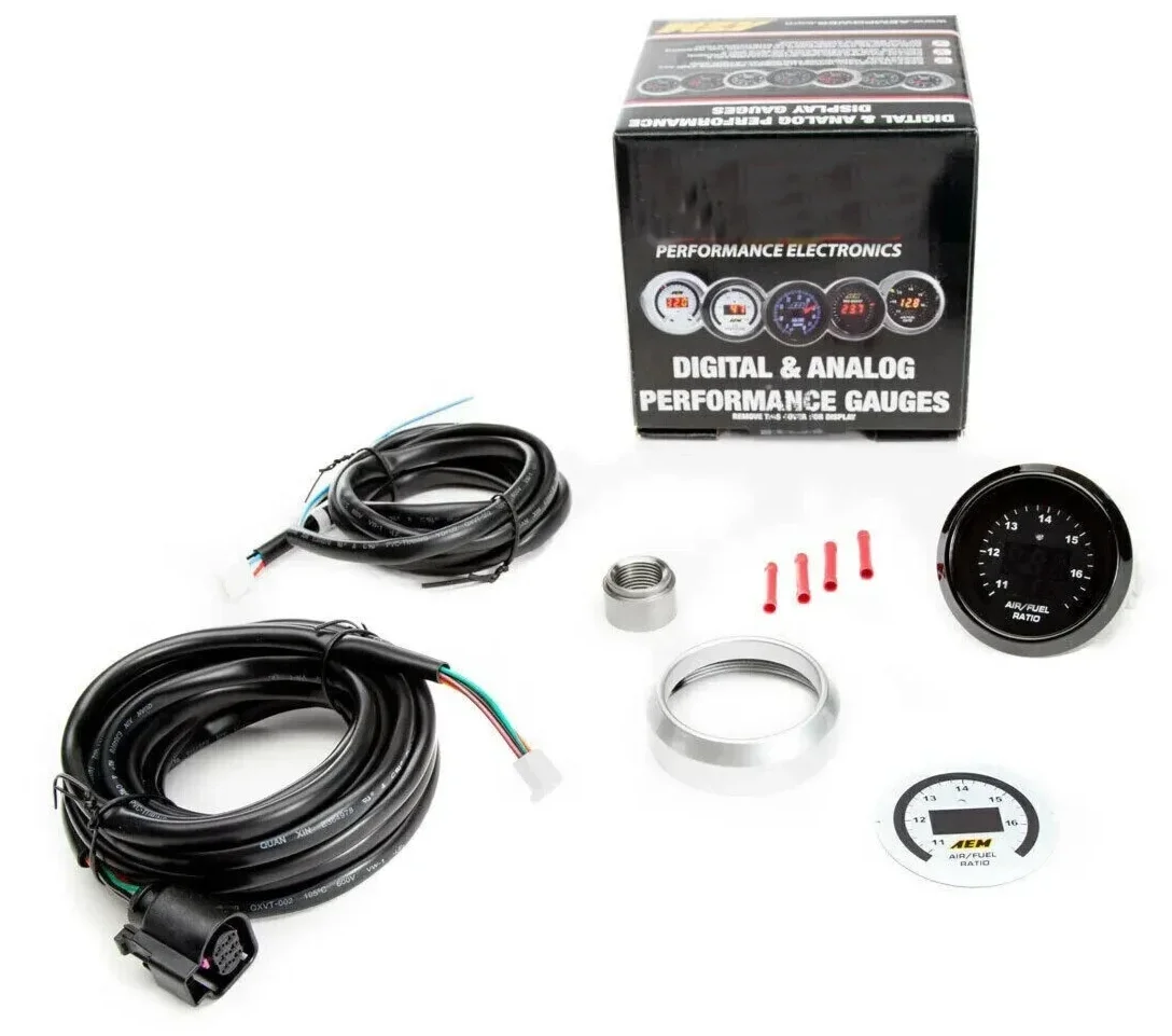

GENUINE AEM 30-4110 Wideband GaugeController AFR O2 Air Fuel Ratio 2 1/16"52mm