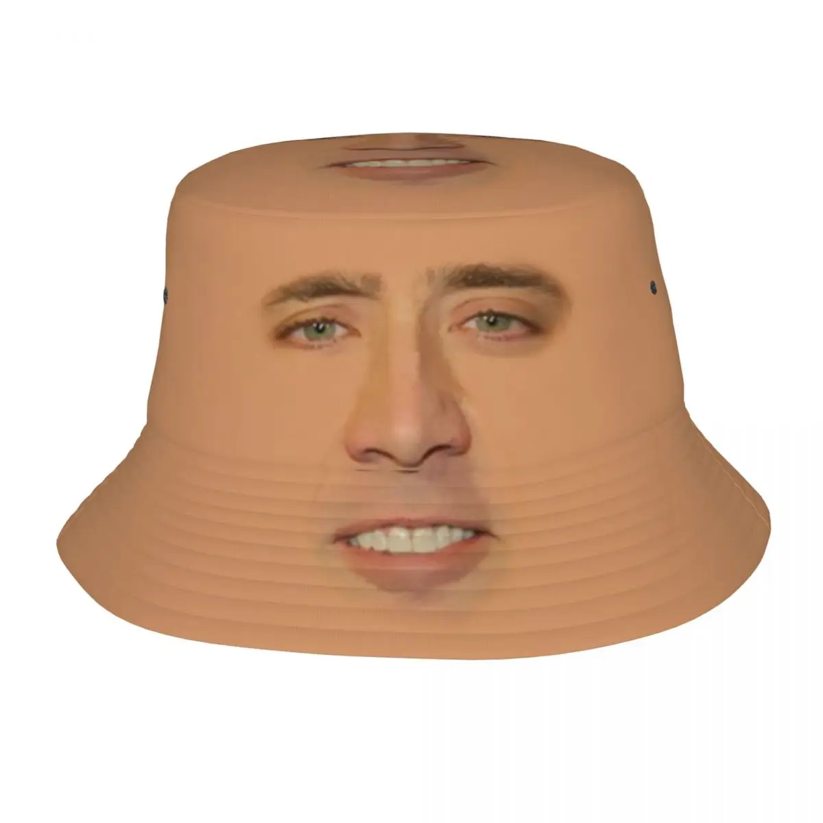 الرجال النساء دلو القبعات نيكولاس كيج كامل الوجه السفر أغطية الرأس خفيفة الوزن الرياضة في الهواء الطلق الصيد قبعات Boonie قبعة هدية عيد ميلاد