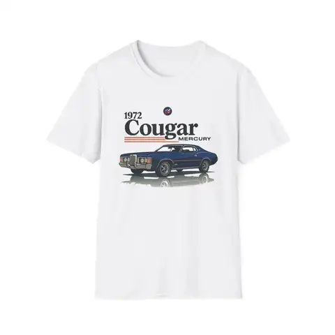 1972 Mercury Cougar Vintage Graphic T-Shirt