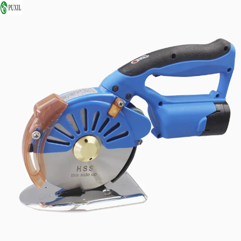 Cutting Machine Electric Circular Knife Electric Scissors Adjustable Speed Manual Push Cutting Automatic Cloth Cutting Machine b