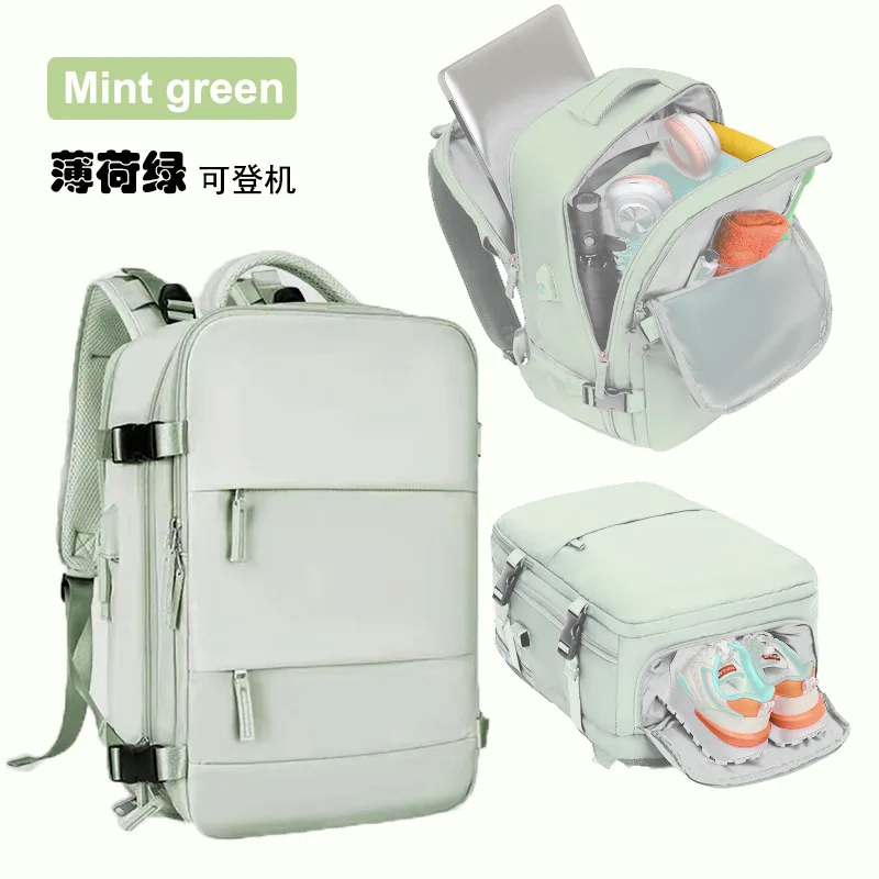 

LBS Ryanair Cabin Backpack 40x20x25cm (20L) Waterproof Multi-use Bag with USB Port for 14-inch Laptop, Airline Approved,