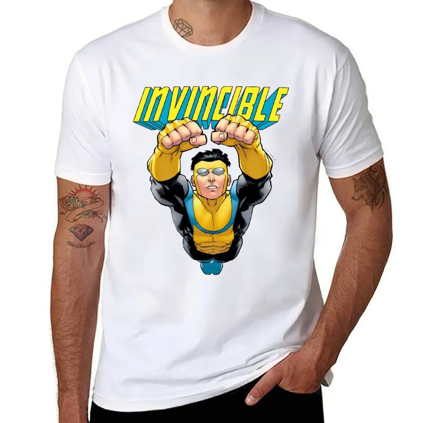 

Invincible Mark Grayson T-Shirt t shirt personalised t shirts for man cotton T-Shirt
