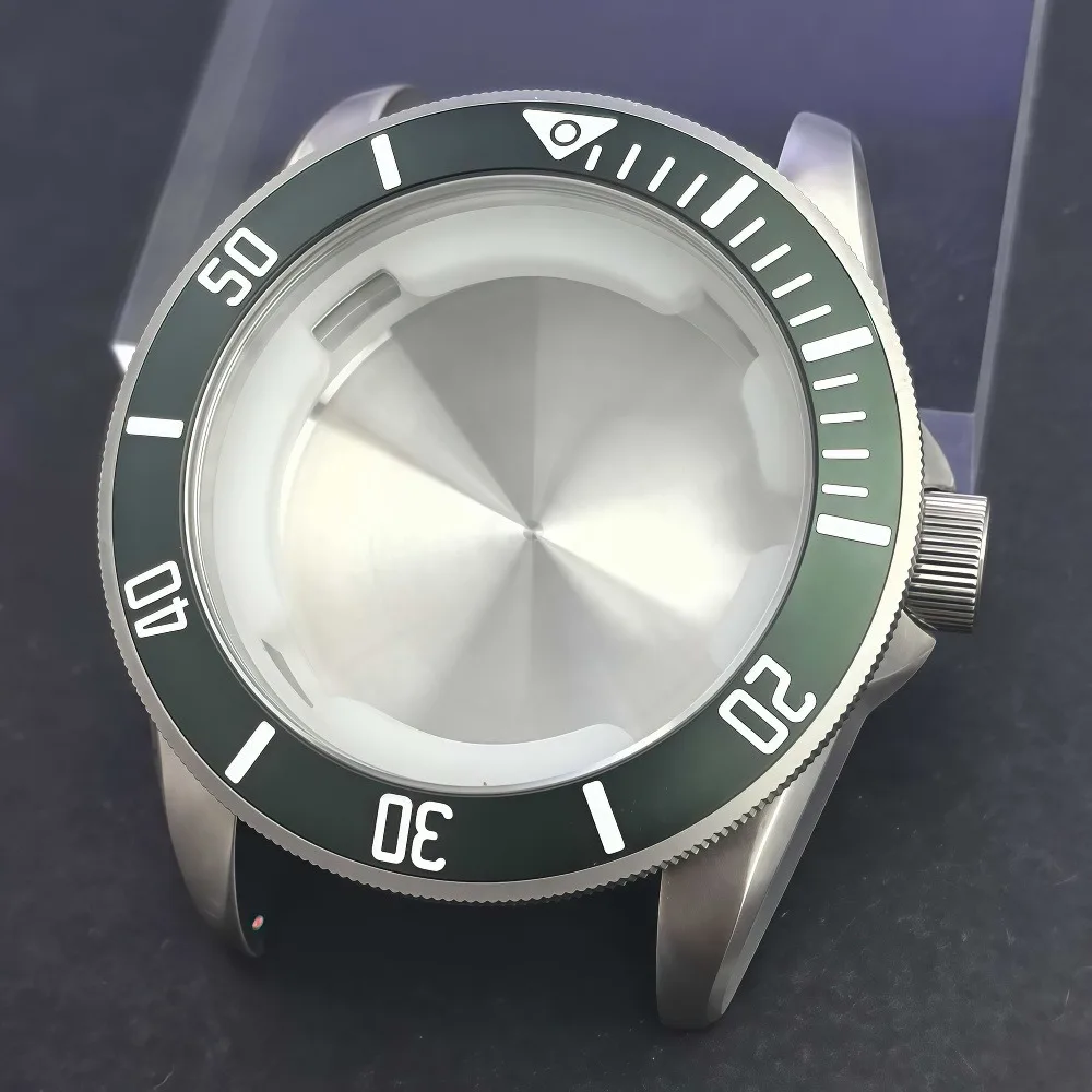 42.5mm Case Stainless steel Fits 8215 Movement Accessories 22mm Strap Man Watch 8215 Case Three Colors Available Watch Parts