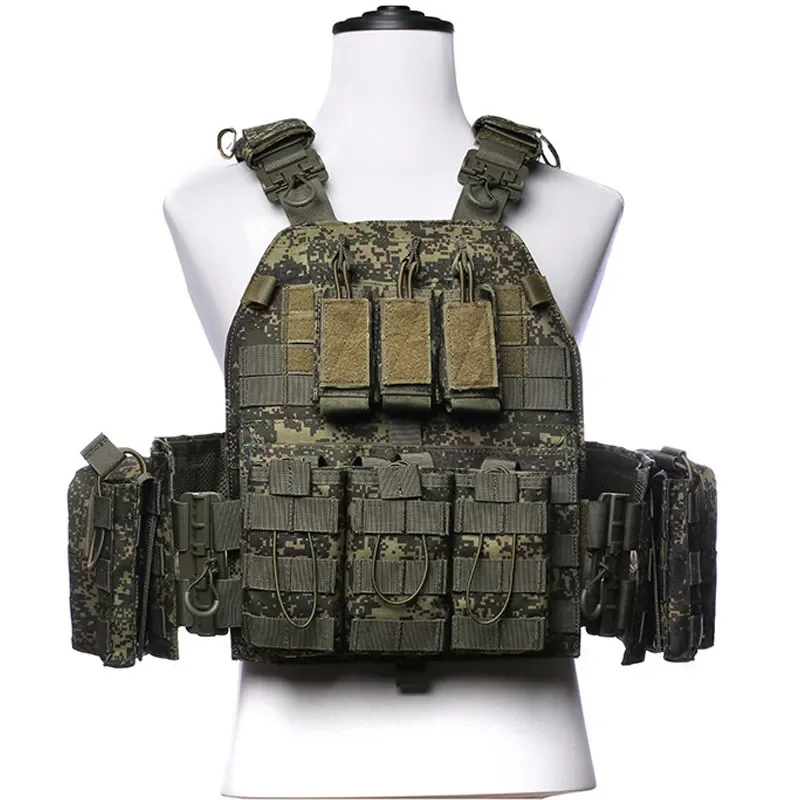 Limited Offer Camouflage Quick-release Tactical Vest Six-piece Breathable Protective Vest