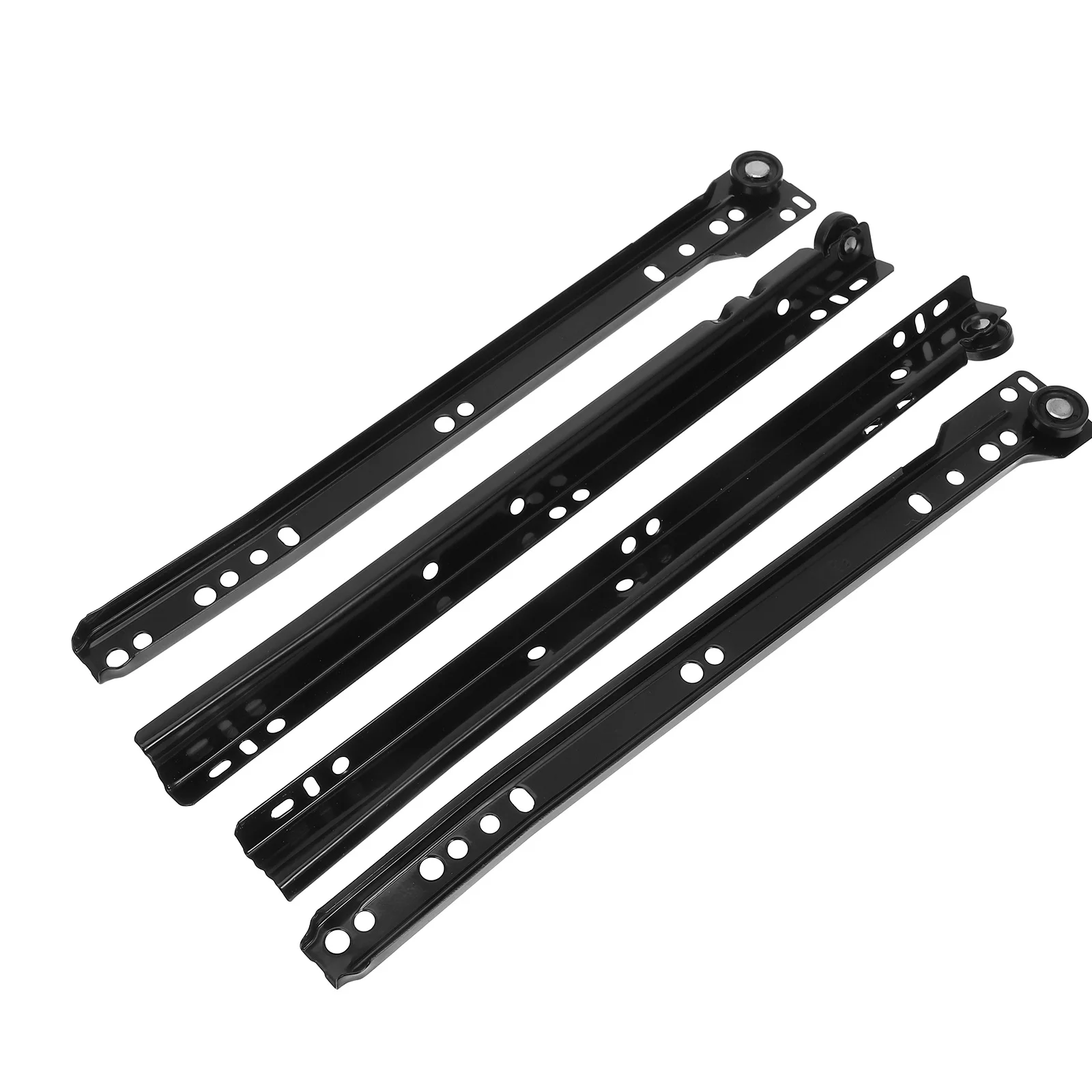 

1Pair Bottom Mount Drawer Slides Durable Hardware for Dresser Smooth Opening Closing Versatile Furniture Types Long Lasting