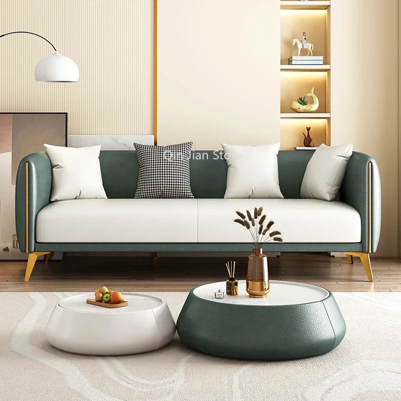 modern leather sofa bubble modular cloud accent designer sofa reclinable hotel bed moveis para casa living room furniture