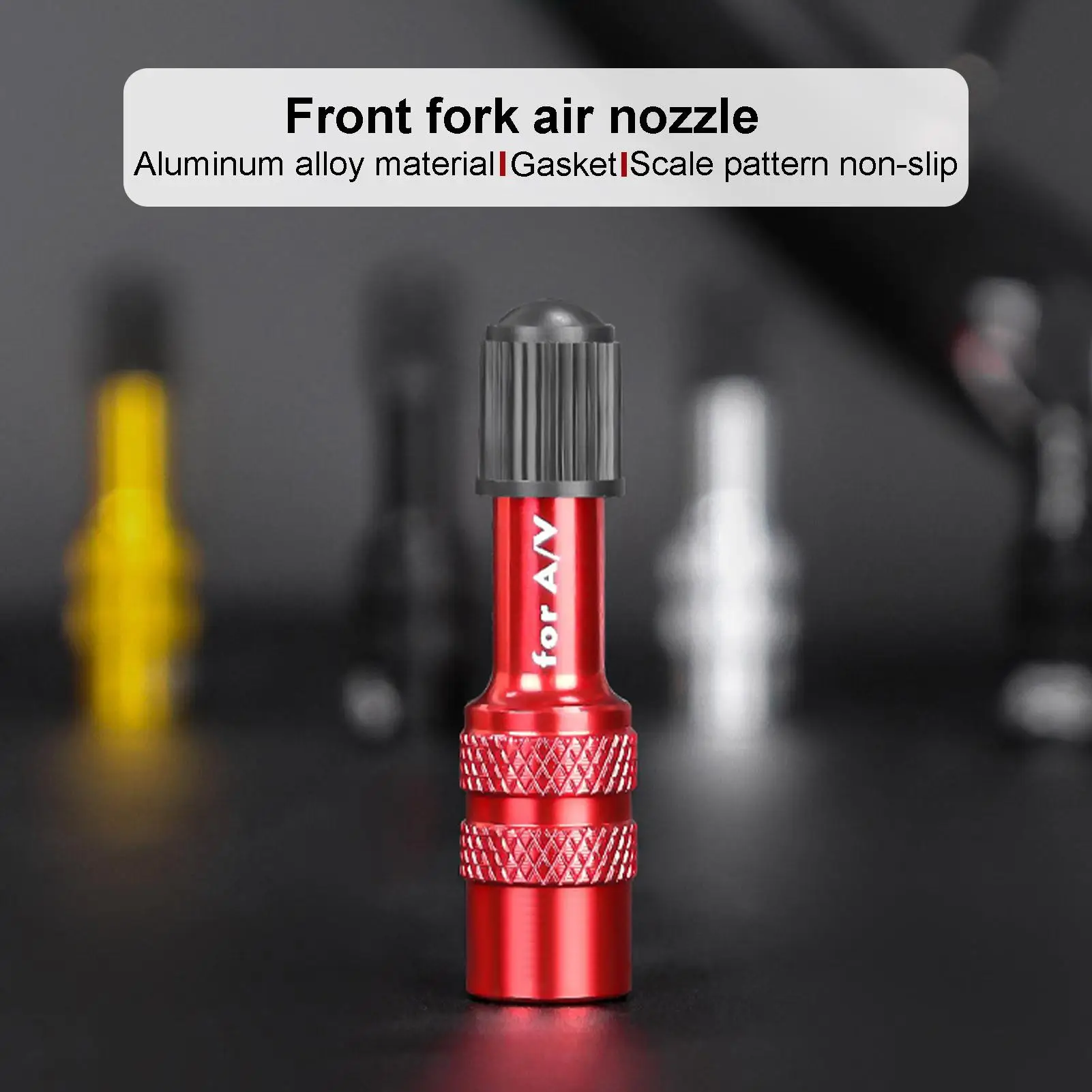 

Bike Fork Schraders Valve Adapter MTBRoad Bicycle Air Fork Inflatable Valve Adapter MTBRoad Bicycle Fork Valve Adapter