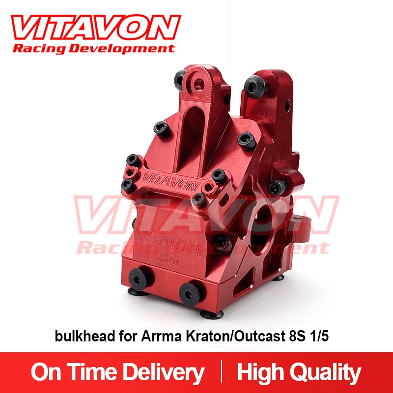 VITAVON Redesigned CNC Alu7075 Bulkhead V2 For Arrma Kraton 8S/Outcast 8S 1/5