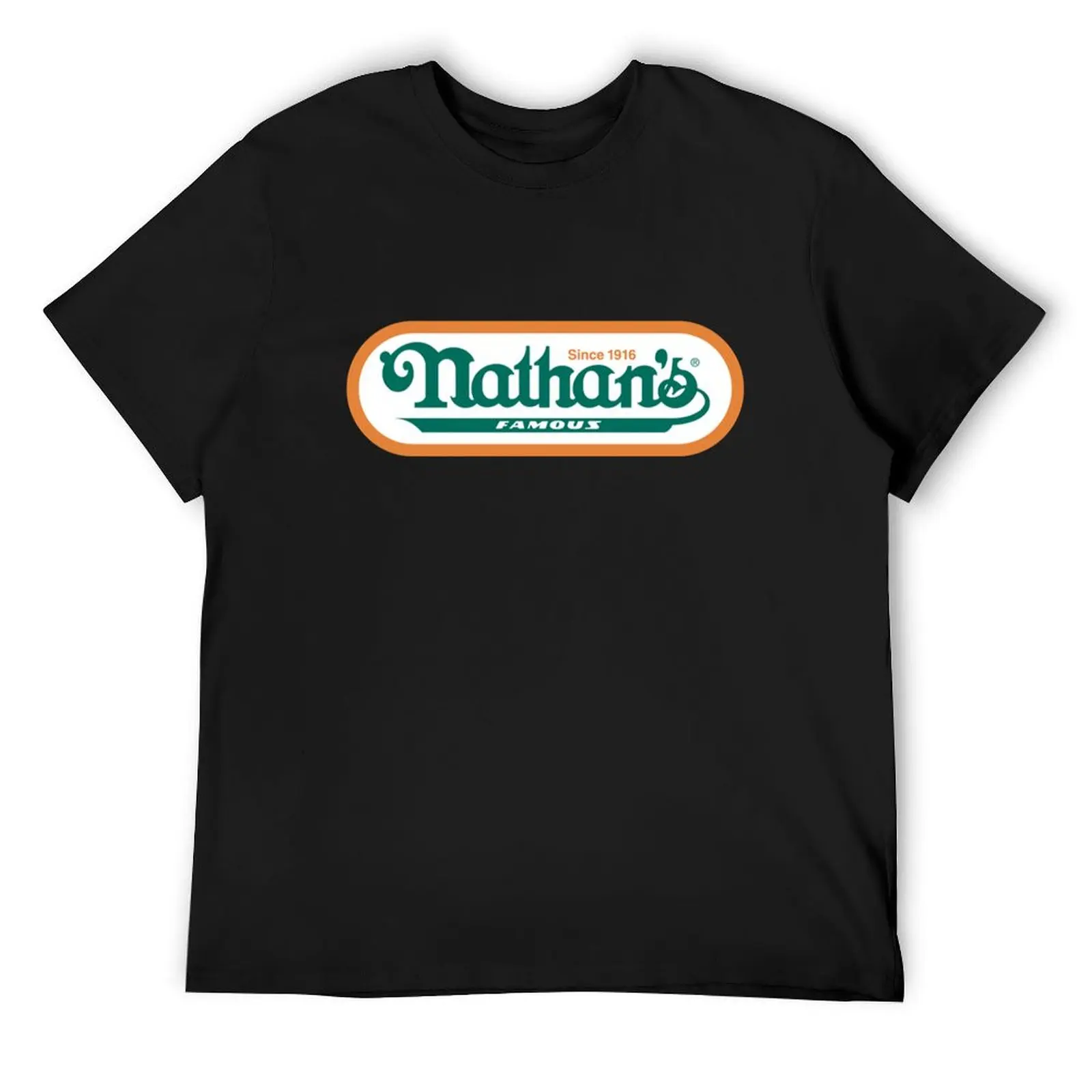 nathans coney island T-Shirt vintage clothes graphic tee shirt mens clothes