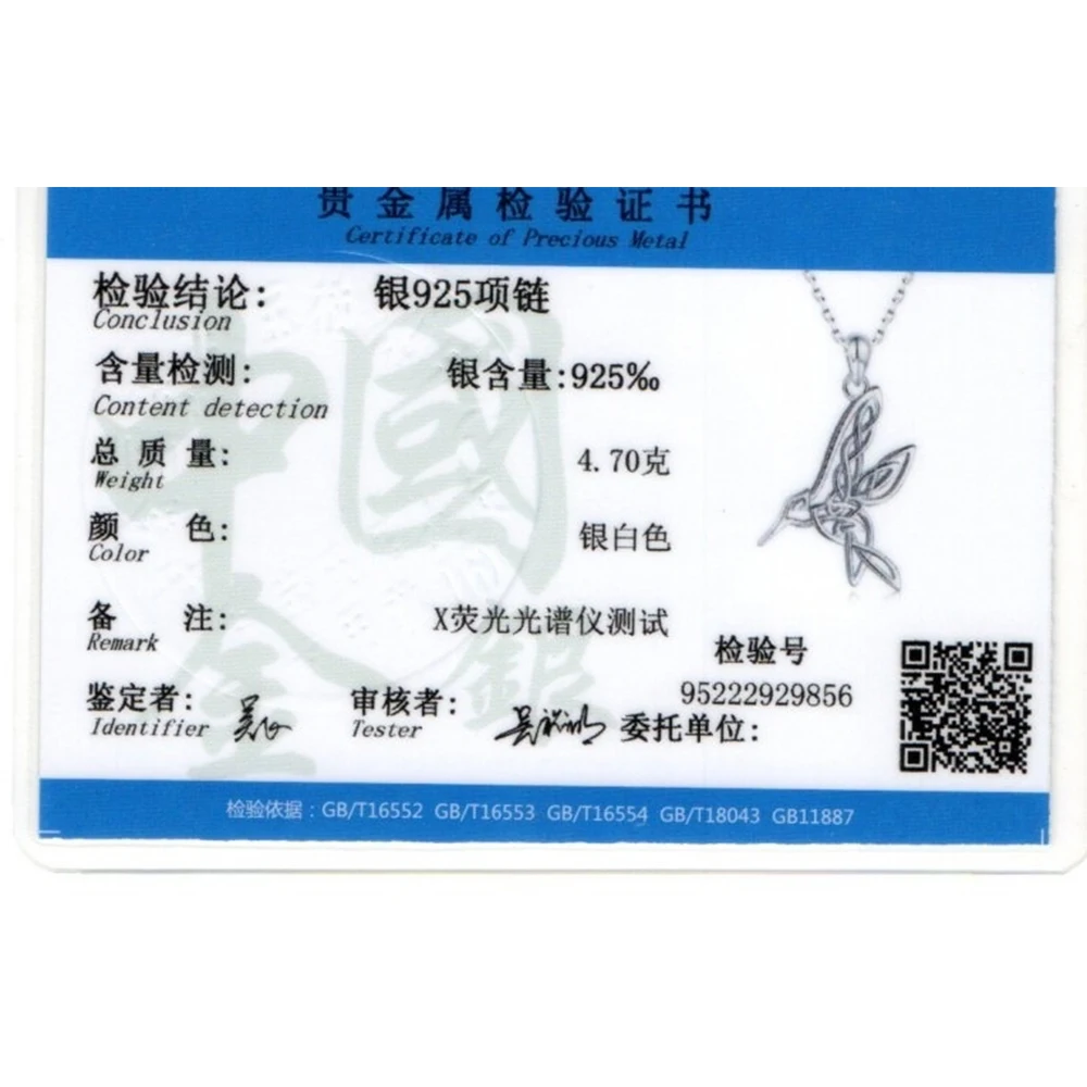 925 Sterling Silver Celtic Knot Hummingbird Pendant Lucky Animal Necklaces Jewelry Mother's Day Christmas Gifts for Women Girls