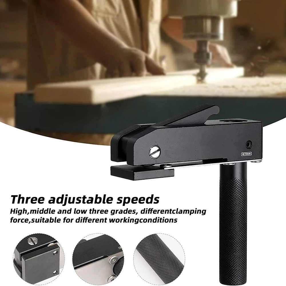 Bench Dogs MFT Style banco da lavoro morsetti rapidi regolabili 19MM 20MM lavorazione del legno Desktop Fast Clip fissa strumento per panche per la lavorazione del legno