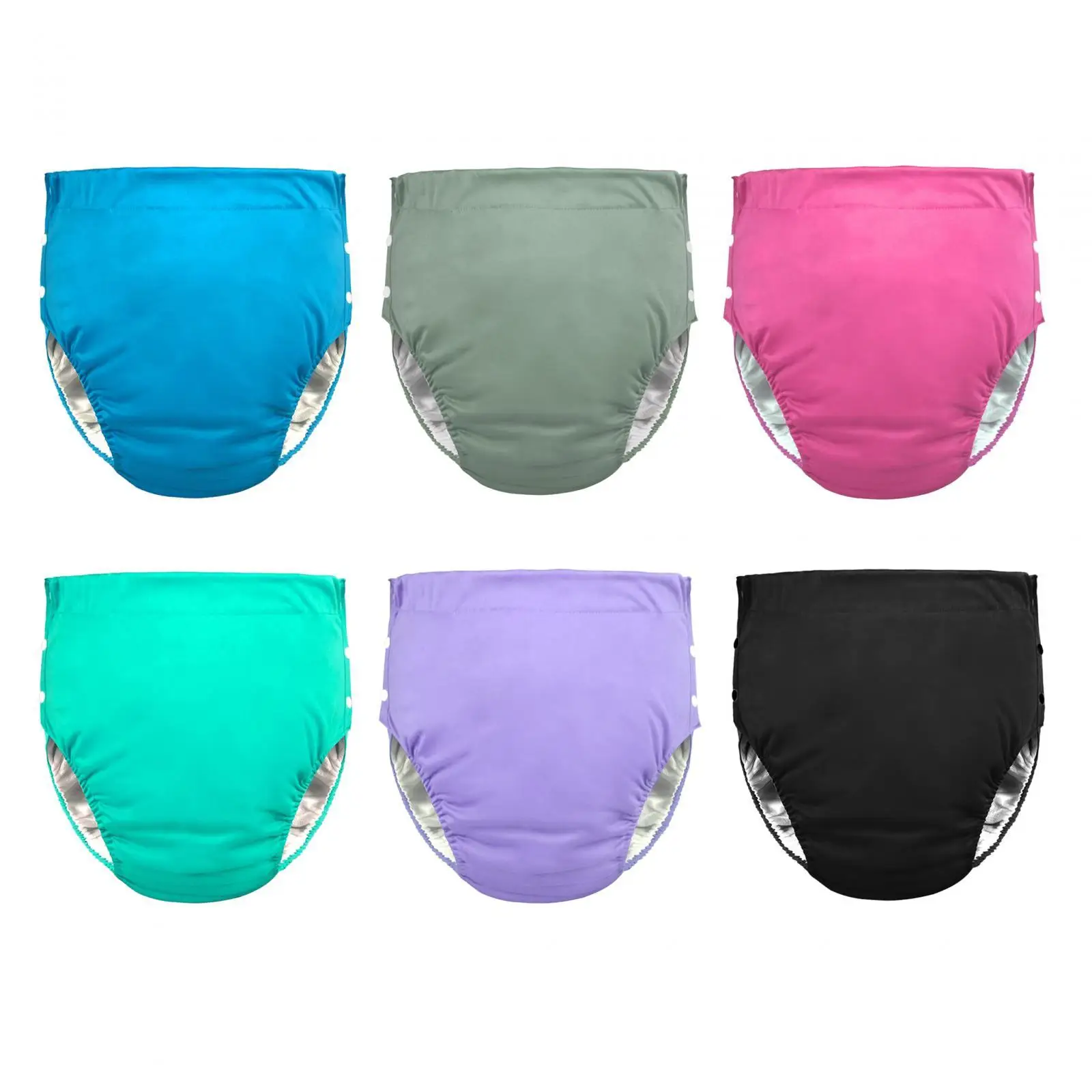 

Многоразовые тканевые подгузники для взрослых, обертывания для пожилых женщин и мужчин, защита от протечек