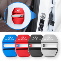 4PCS Car Antirust Door Lock Cover Stainless Steel Accessories For Infiniti Q70L QX50 Q50 QX30 QX60 QX80 Q60 Q30 Q50 QX70 Q70 FX3