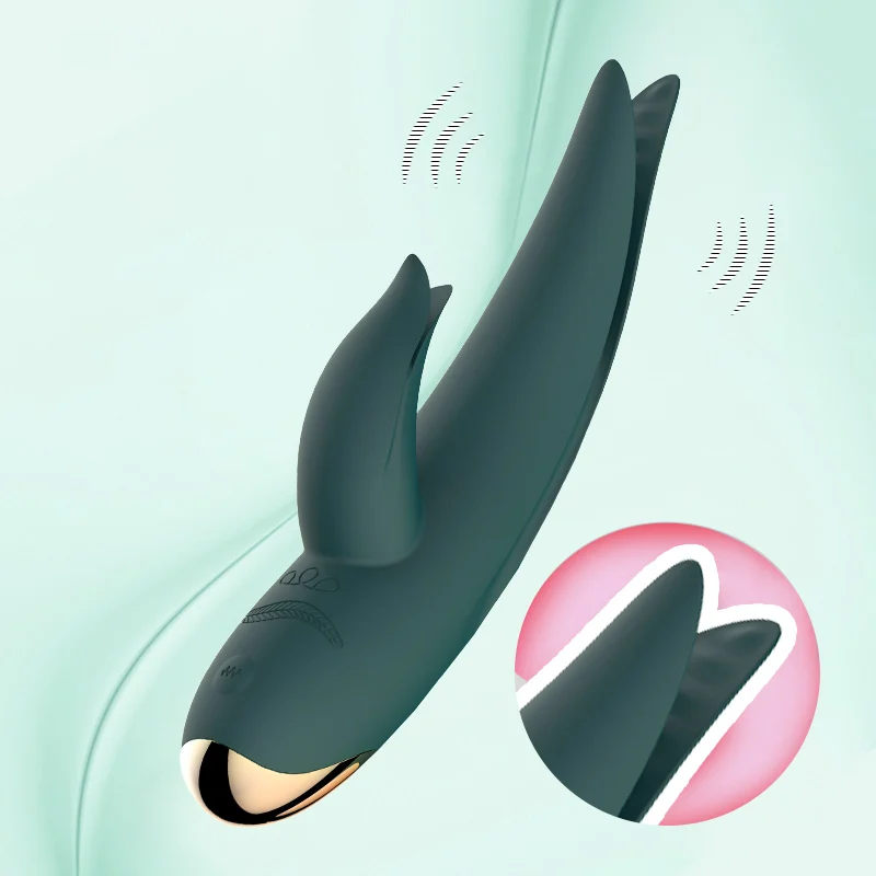 Gratis schip clitori vagina massage stimulator toverstaf vibrators voor vrouwen g-spot masturbator intieme goederen seksspeeltje dubbele vibrerende