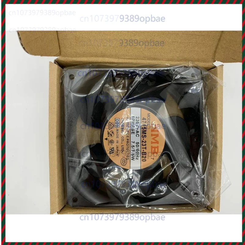 

For NMB TECHNOLOGIES 4715MS-23T-B20 FAN, 119MM, 230VAC, 70.6CFM, 32DB
