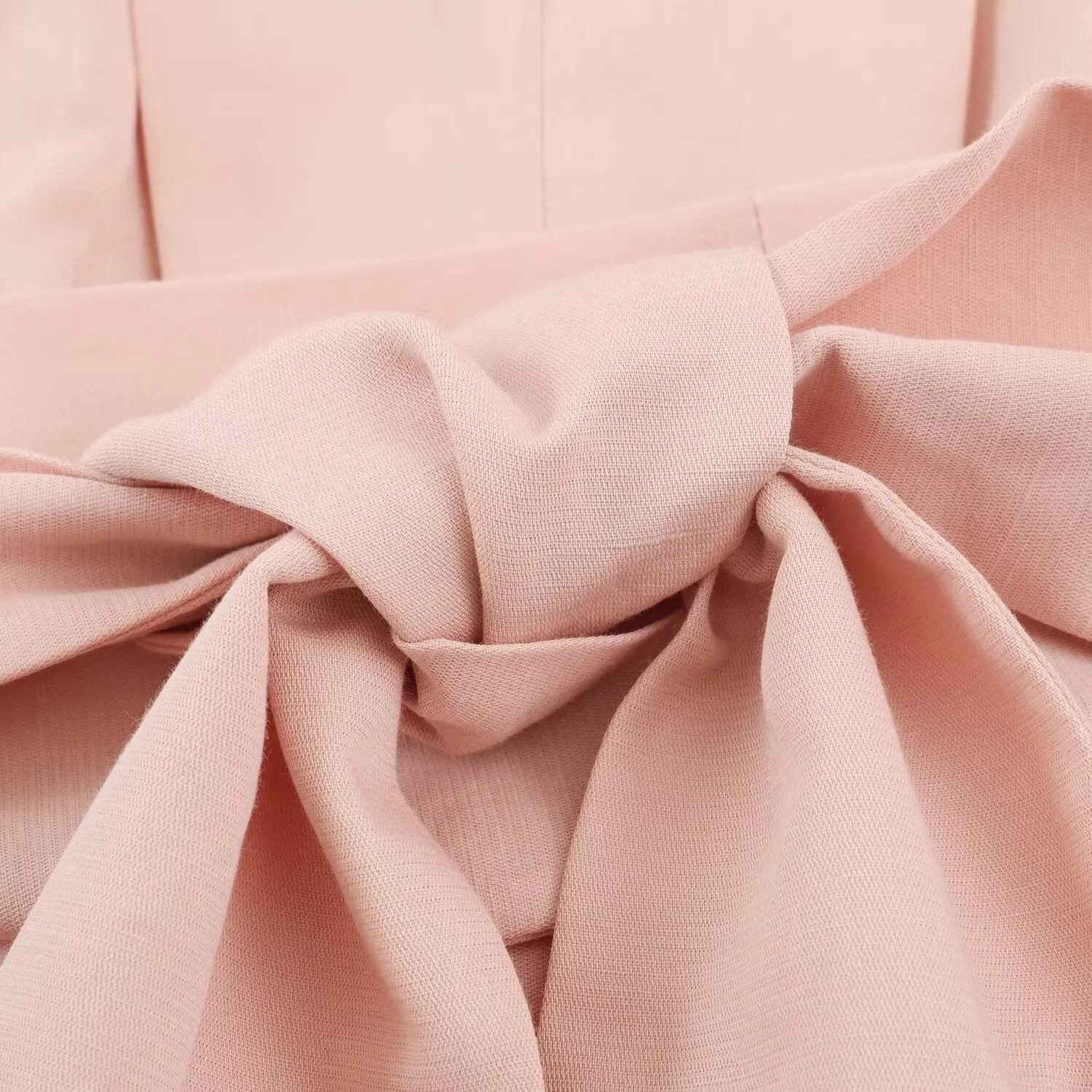 BSAY 2026 Damen V-Ausschnitt Kurzarm Midikleid mit Selbstbindegürtel, Hemdstil A-Linie Einfarbig Elegantes Sommer Casual Langes Kleid – Detail 17