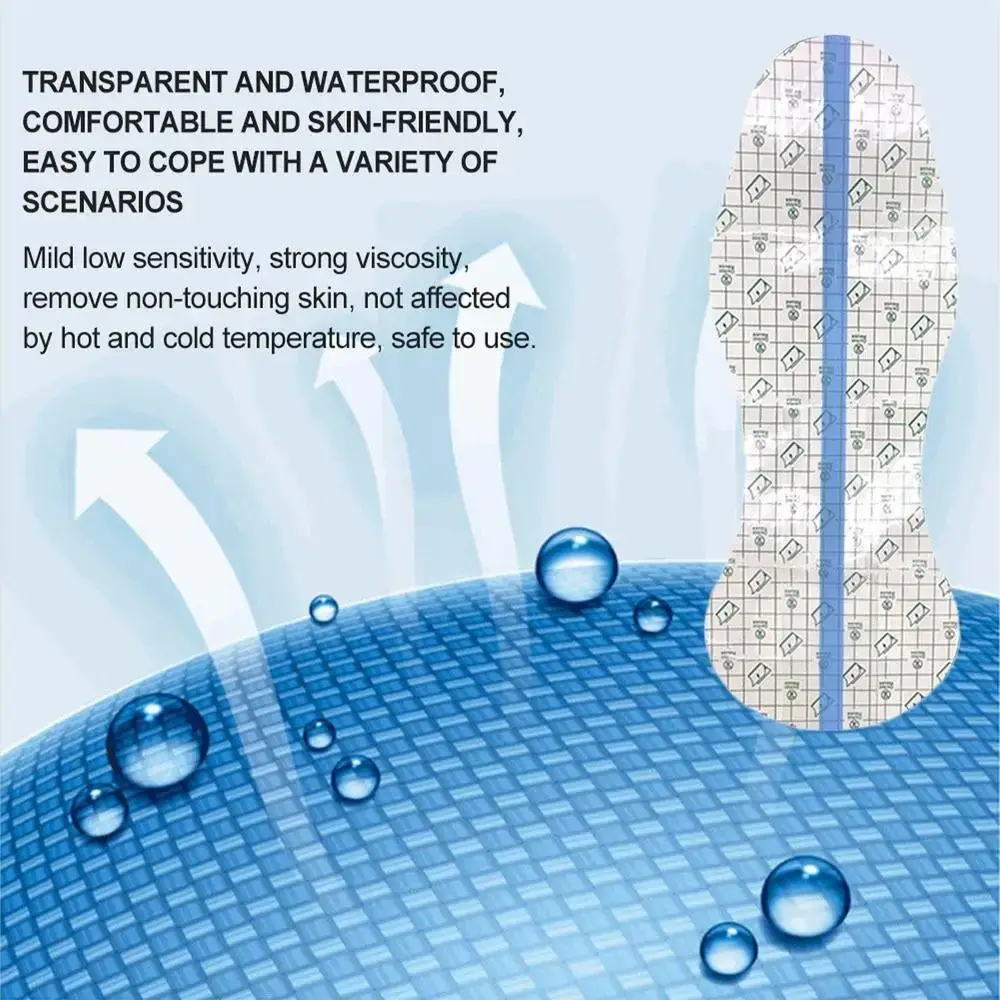 بطانات صحية ملصق سباحة خاص مضاد للقاذورات من البولي يوريثان ملصقات سباحة نسائية شفافة ملصقات حميمة لاصقة