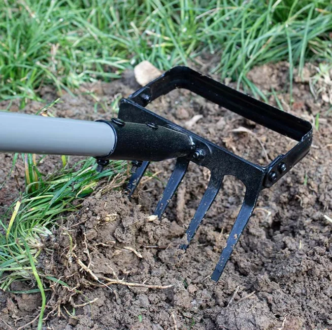 

Horse stirrup hoe double use weed rake weed ring garden hoe garden rake horse stirrup ring hoe 1 set
