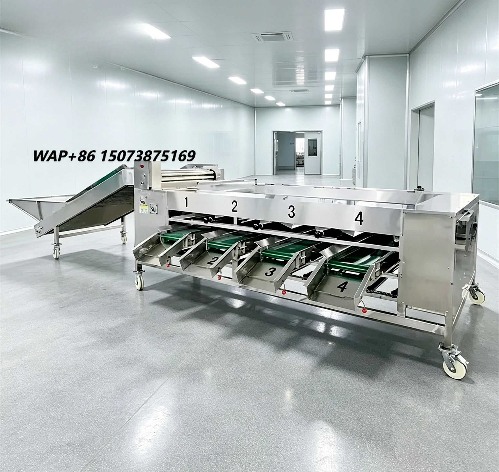 Automatic Fruit and Vegetable Sorting Machine Professional Tomato Potato and  Grading for Farm Processing