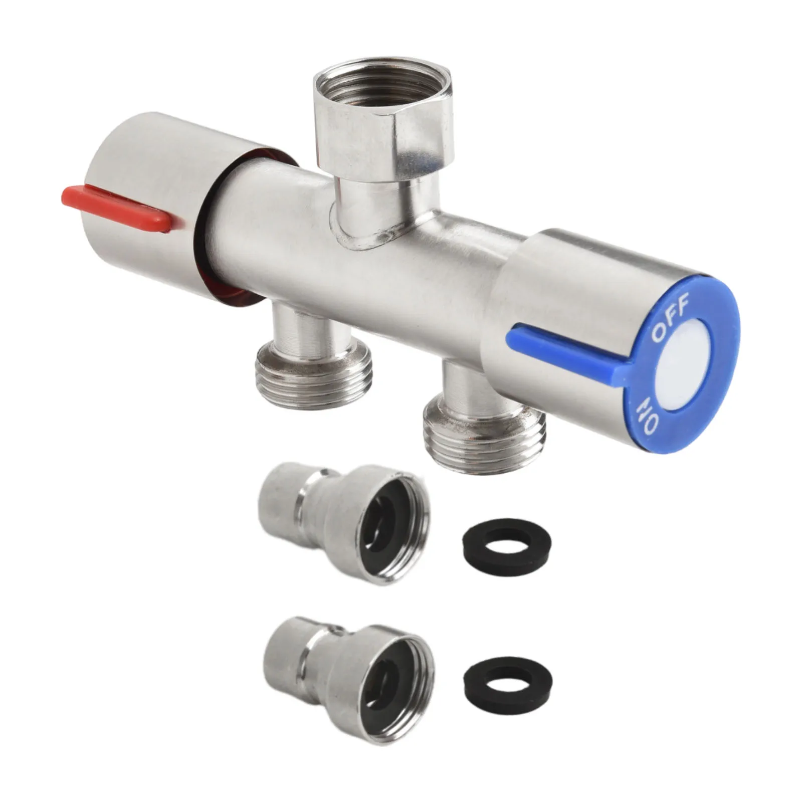 Washing Machine Faucet Toilet Shower Valve Bathroom Triangle Valve Water Control Valve Dual Control Diverter Valve