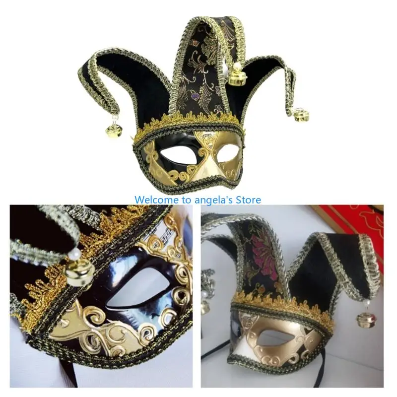 X4YC Masquerades Mask Mask Venetians Comedy Mask Mardi Gras Party Mask Halloween Cosplay Mask Wall Decorations Gifts