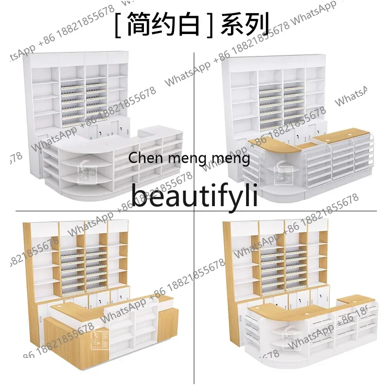 Alcohol and Tobacco Cabinet checkout page Combination Supermarket Glass Alcohol and Tobacco Cabinet Convenience Store Display