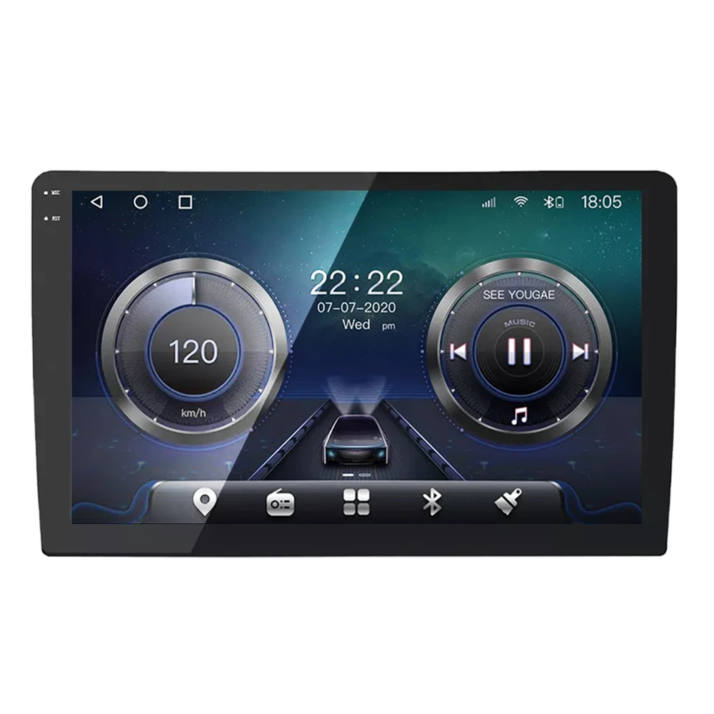 TS10 Android Car Radio 2 Din 9 Inch 2000*1200 2K Carplay 4G GPS Navigation Auto Electronics  Car Stereo DVD Player