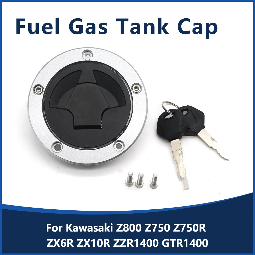 

Motorcycle Fuel Gas Tank Cap Keys For Kawasaki Z800 2013-2016 Z750 Z750R 2007-2012 ZX6R ZX10R 2008-2018 ZZR1400 GTR1400
