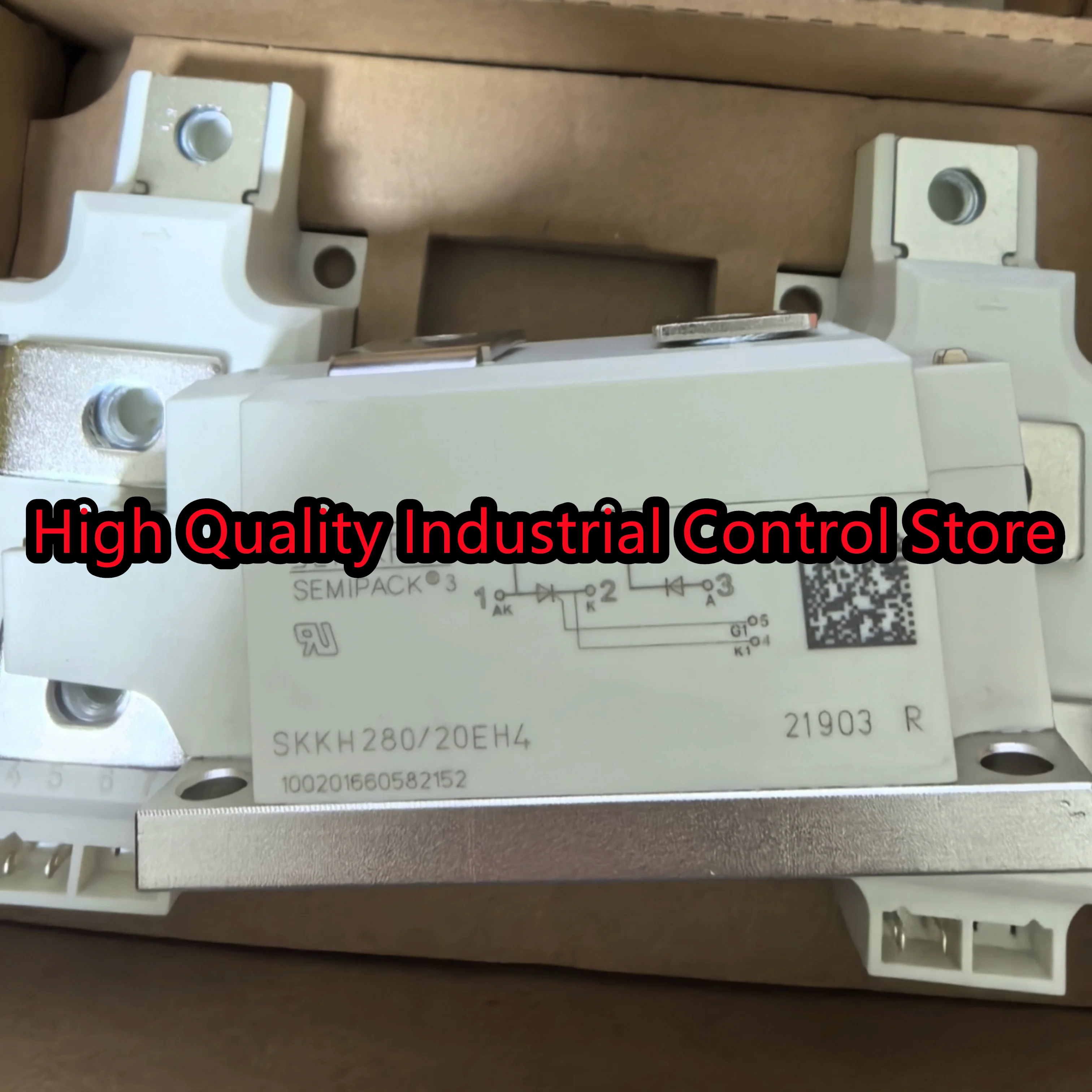 

Новый оригинальный тиристорный/диодный модуль SKKH280-20EH4 1V-9V