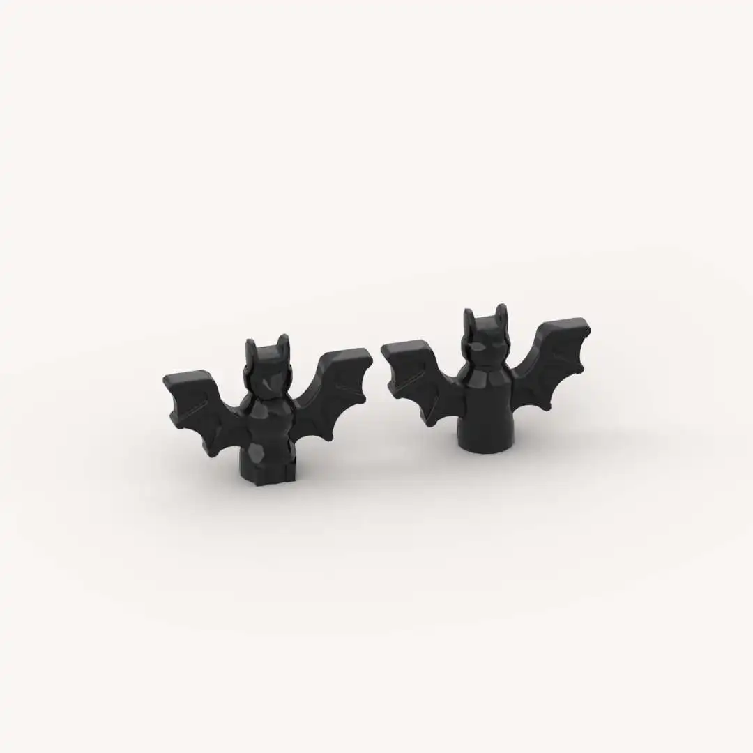 MOC Bausteine Tier-Set - Meerestiere Hunde Katzen Pandas Chinesischer Drache - Zubehör von Drittanbietern für Kreatives Bauen – Detail 9