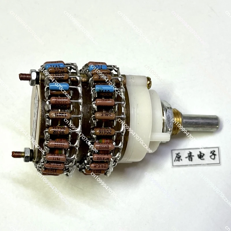 

4 × 24 Step Progressive Dual 100K Volume Control Potentiometer Shunt Dual Channel Switch for DALE Resistor