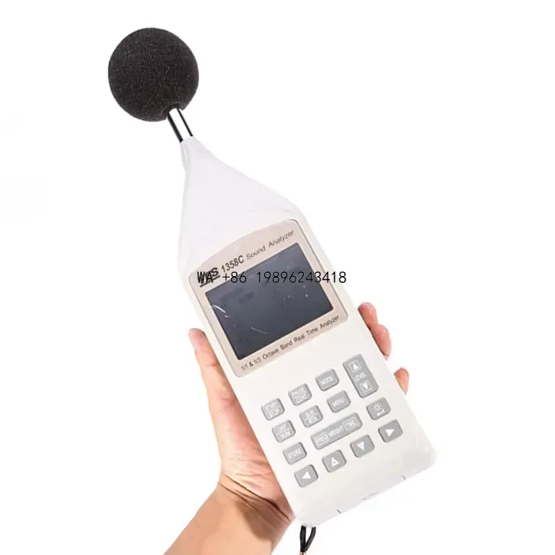 Wmwmnu for TES-1358C Sound Analyzer Real Time 1/1 and 1/3 Octave Band Analysis Meter Fast Shipping