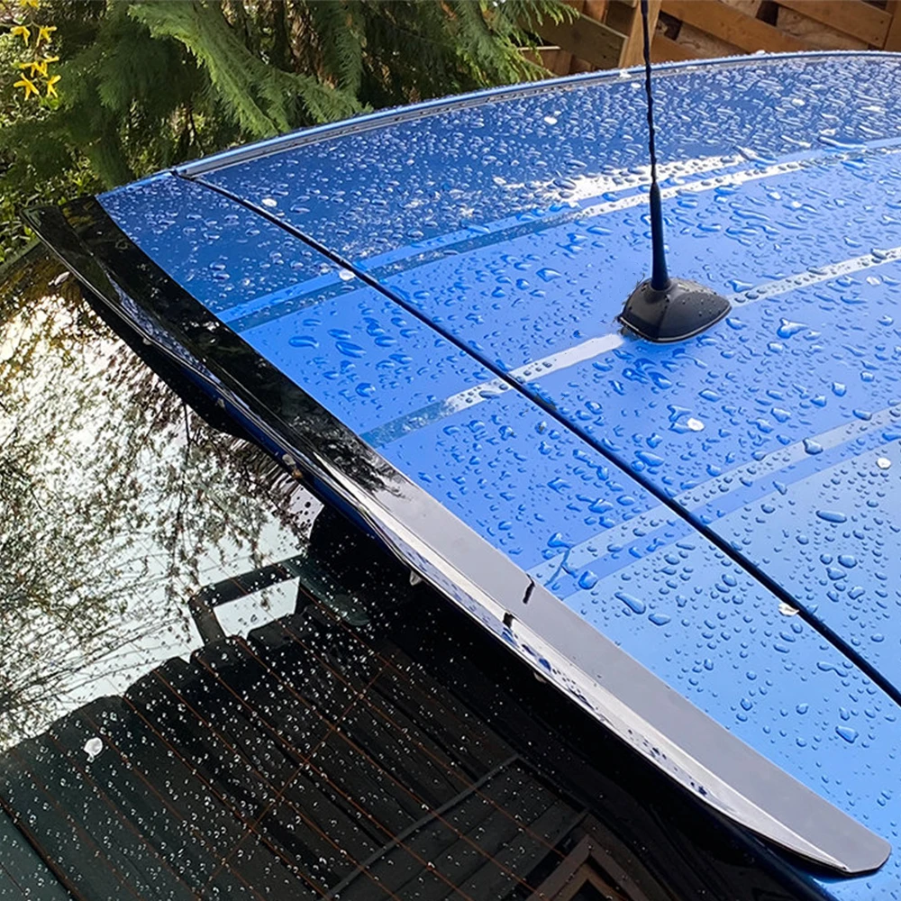 Hinten Dach Lip Spoiler Flügel Für BMW 1er E81 E87 Fließheck 120i 130 135i 116i 2004-2011 ABS Auto Schwanz Flügel Dekoration Streifen – Detail 6