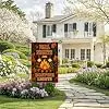 Fall Nights and Bonfire Lights Garden Flag, RV Travel Flag jjp