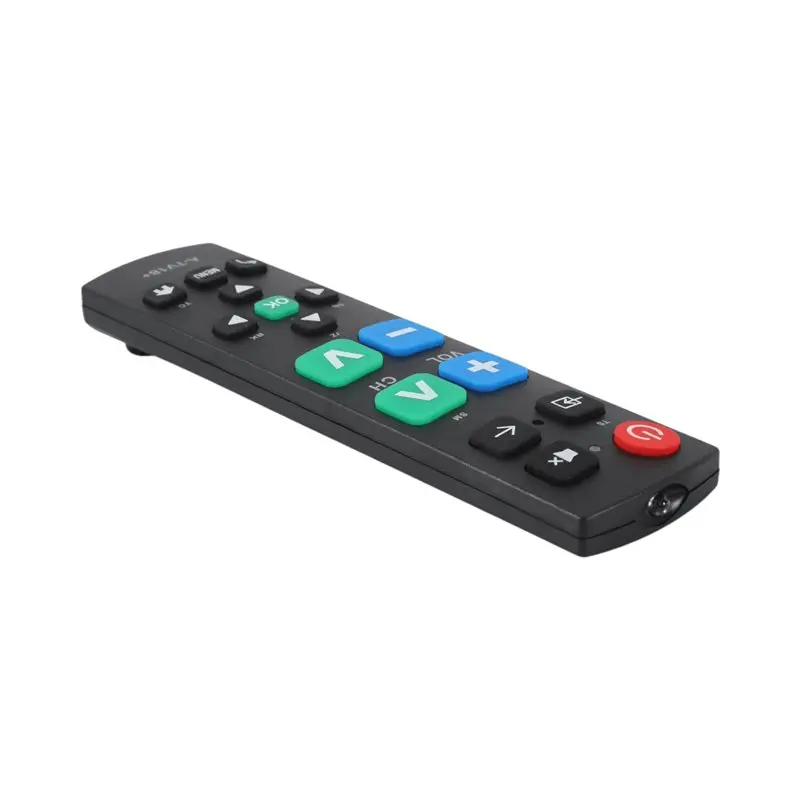Superior Learning Function Remote Control A-TV18+ Universal Big Button TV Remote For Seniors, Easy To Use& Set Up Works For Majo