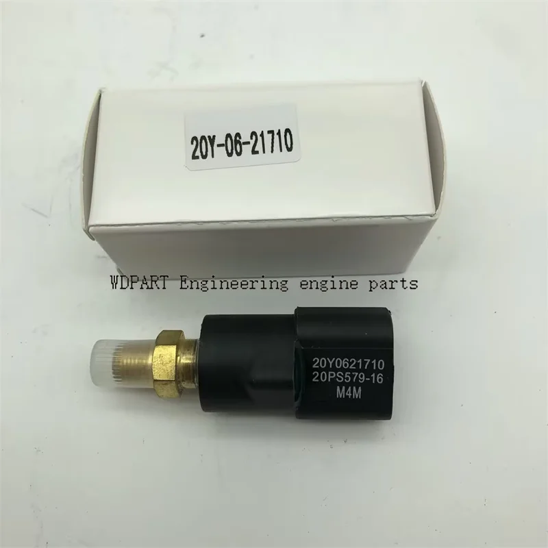 Pressure sensor switch 20Y-06-21710 for PC200-6 PC400-7 Komatsu excavator spare parts