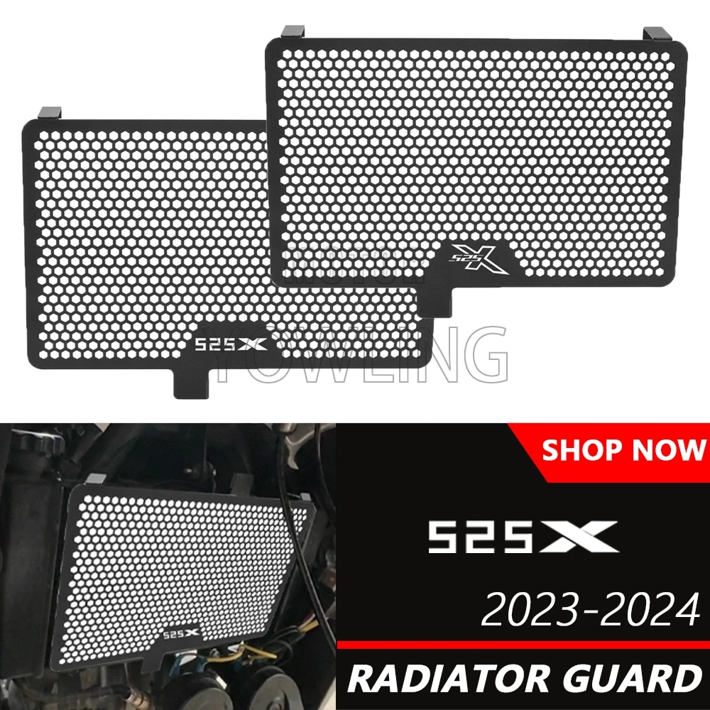 

FOR KOVE 525X 525 X 525x 2023 2024 2025 Motorcycle CNC aluminium Accessories Radiator Guard Grille Cover Protection Mesh Part
