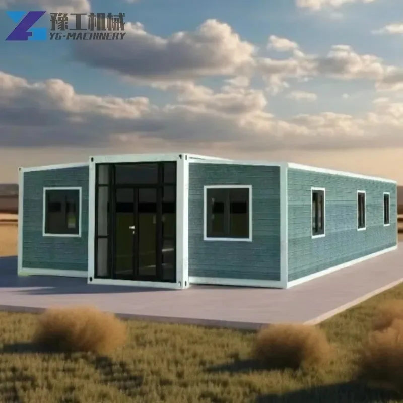 YG Customized 40Ft 20Ft Luxury Prefab Villa 2 3 4 5 Bedrooms Prefabricated Portable Mobile Tiny Home Foldable Expandable Contain