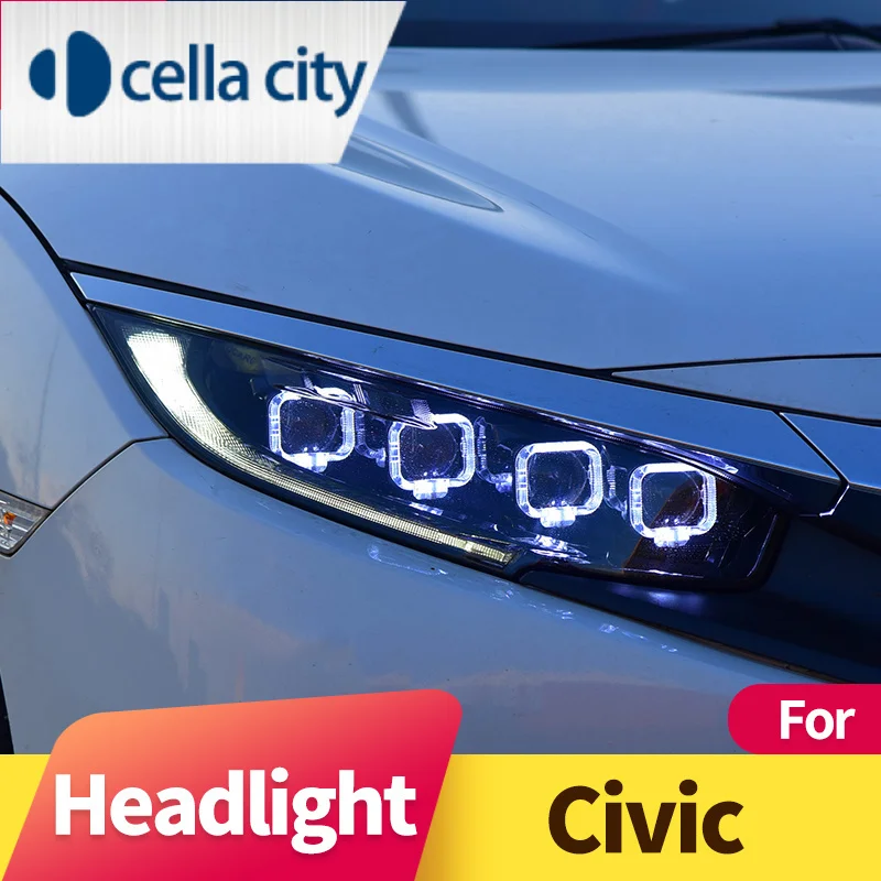 

Передняя фара в сборе для Honda Civic 2016-2020